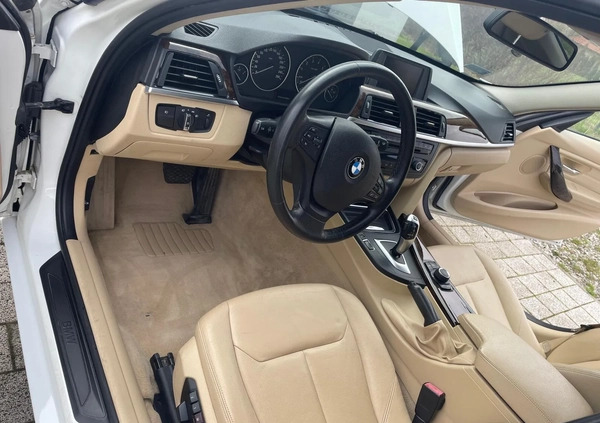 BMW Seria 3 cena 39999 przebieg: 123000, rok produkcji 2013 z Wrocław małe 121